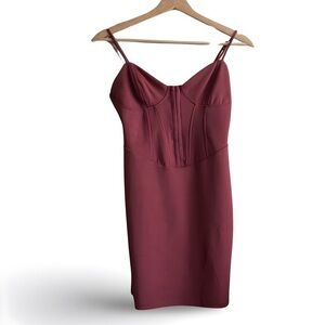 Wild Fable Women's Sleeveless‎ Corset Mini Knit Bodycon Dress (Size Small & Med)